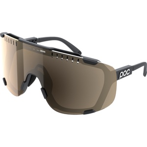 Poc, POC Devour Sonnenbrille - Uranium Black/Clarity Trail/Partly Sunny Silver