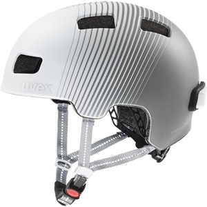 Uvex, Uvex City 4 WE Velohelm weiss, Uvex City 4 WE Velohelm - White-Grey Mat (Grösse: 55-58)