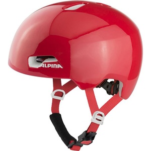 Alpina, Alpina Velohelm Kinder Hackney - Red Gloss, Alpina Velohelm Kinder Hackney - Red Gloss (Grösse: 51-56)