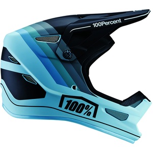 100%, 100% Status Fahrradhelm, 100% Helm Status Decline grey (Grösse: M)