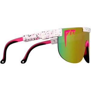 Pit Viper, Pit Viper The High Tai'd Elliptical Sonnenbrille - Weiss Pink, 