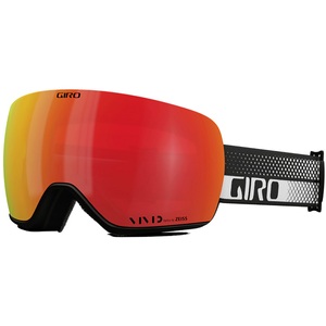 undefined, Giro Article II Vivid Skibrille, Farbe: black/white flow;vivid ember S2;+S1, Grösse:one size, Giro Article II Vivid Skibrille, Farbe: black/white flow vivid ember S2 +S1, Grösse: one size, Für Brillenträger OTGInklusive zusätzlicher Scheibe für schlechte Sichtverhältnisse