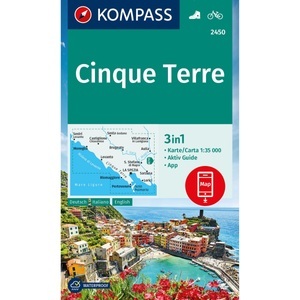 Kompass Verlag, Kompass Verlag WK 2450 Cinque Terre, Kompass Verlag WK 2450 Cinque Terre