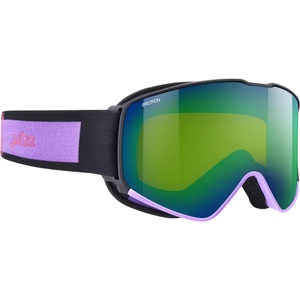 Julbo, Julbo Skibrille Alpha - schwarz-violett, orange, flash grün