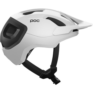 Poc, POC Axion Race MIPS Fahrradhelm, POC Axion Race MIPS Velohelm - Hydrogen White/Uranium Black Metallic/Matt (Grössen: L (59-62 cm))