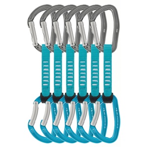 Petzl, Petzl Djinn Axess x 6 Pack - Express-Set Türkis 12 cm
