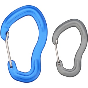 Munkees, Munkees Karabiner mit Drahtschnapper 2er Pack