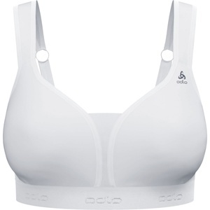 Odlo, Odlo Damen Padded High Sports BH (Größe S, Weiß), Odlo Damen Padded High Sports BH