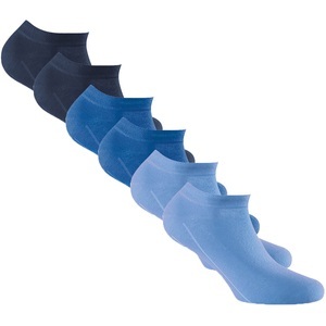Rohner, Rohner Sneaker 3er Pack Socke (Größe 42, 43, 44, Blau)