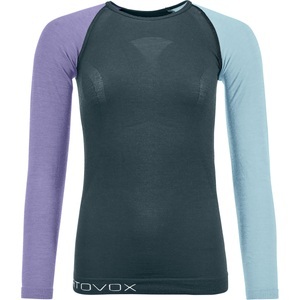 Ortovox, Ortovox Damen 120 Comp Light Longsleeve, ORTOVOX Damen Unterziehshirt 120 Comp Light petrol | L