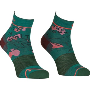 Ortovox, Ortovox Damen Alpine Light Quarter Socken, Ortovox Alpine Light Quarter Socks - Merinosocken - Damen Pacific Green 35 - 38