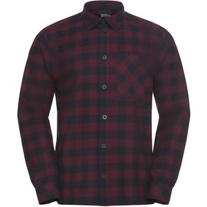 Jack Wolfskin, Jack Wolfskin Flanellhemd »LITE FLANNEL SHIRT M«, Jack Wolfskin Herren Lite Flannel Hemd