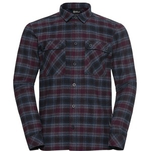 Jack Wolfskin, Jack Wolfskin Flanellhemd »BAJA FLANNEL SHIRT M«, Jack Wolfskin Herren Baja Flannel Hemd