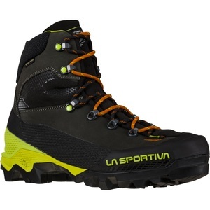 La Sportiva, La Sportiva Herren Aequilibrium LT GTX Schuhe, La Sportiva Aequilibrium LT GTX - Hochtourenschuhe - Herren Carbon / Lime Punch 46