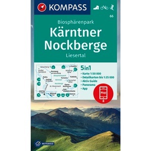 Kompass Verlag, Kompass Verlag WK 66 Kärntner Nockberge, Kompass Verlag WK 66 Kärntner Nockberge