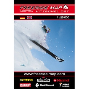 Freeride Map, Freeride Map Kitzbühel Ost - Ski, Freeride Map Kitzbühel Ost - Ski