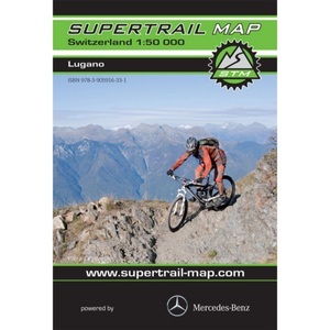 undefined, Supertrail Map Lugano, Supertrail Map Lugano - MTB