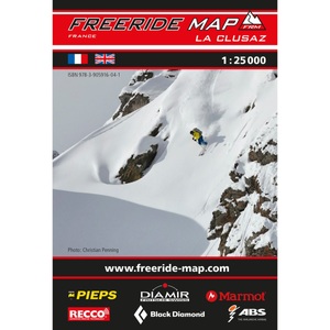 Freeride Map, Freeride Map La Clusaz - Ski, Freeride Map La Clusaz