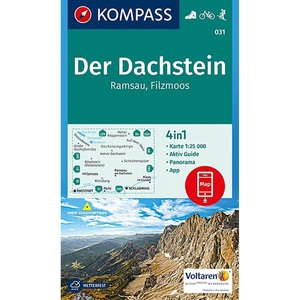Kompass Verlag, Kompass Verlag WK 031 Der Dachstein - Ramsau, Filzmoos, Kompass Verlag WK 031 Der Dachstein - Ramsau, Filzmoos
