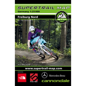 Supertrail Map, Supertrail Map Freiburg Nord - MTB, Supertrail Map Freiburg Nord - MTB