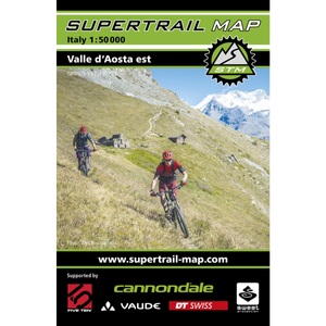 undefined, Supertrail Map Val Aosta Est, Supertrail Map Val Aosta Est
