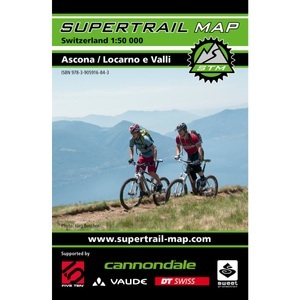 undefined, Supertrail Map Ascona / Locarno e Valli, Supertrail Map Ascona / Locarno e Valli - MTB