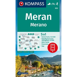 Kompass Verlag, Kompass Verlag WK 53 Meran und Umgebung, 