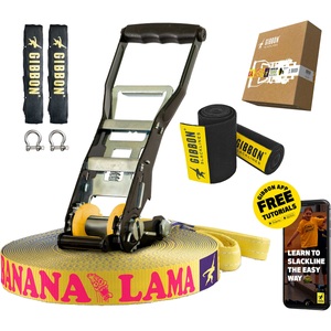 Gibbon Slacklines, Gibbon Slacklines Bananalama XL Treewear Set, Gibbon Slacklines Bananalama XL Treewear Set
