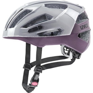 Uvex, UVEX Gravel-X Helm grau/lila 2022 56-61cm Rennvelohelme, Uvex Gravel-x Velohelm violett