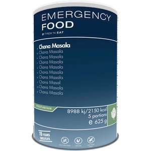 Emergency Food, Emergency Food Chana Masala, Trek'n Eat Chana Masala