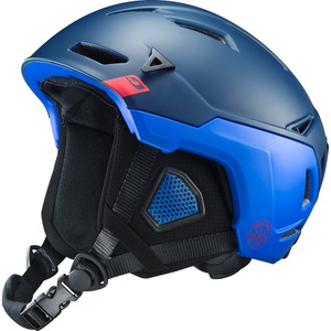 Julbo, Julbo The Peak LT Skihelm (Blau), Julbo Skihelm Peak LT - Blau, Rot (Grösse: M-L (58-60 cm))