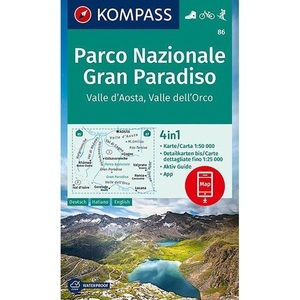 Kompass Verlag, Kompass Verlag WK 86 Parco Nazionale Gran Paradiso, Kompass Verlag WK 86 Parco Nazionale Gran Paradiso