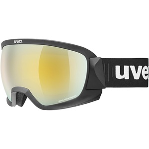 Uvex, Uvex Contest CV Skibrille (Schwarz), Uvex contest CV race Skibrille - black mat mirror gold