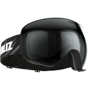 Bliz, Bliz Skibrille Floz - Matt Black, Brown w Silver Mirror, Bliz Floz Skibrille