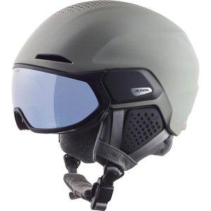 Alpina, Alpina Alto Q-Lite Visierhelm (Grau), 