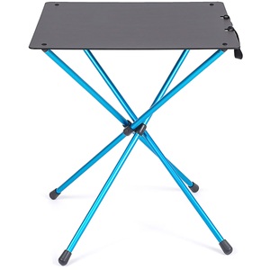 HELINOX, Helinox Café Campingtisch (Größe One Size, schwarz), Helinox Café - Campingtisch Black / Cyan Blue One Size
