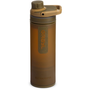 Grayl, Grayl Ultrapress Purifier Wasserfilter (Braun), Grayl Ultrapress Purifier Wasserfilter Flasche