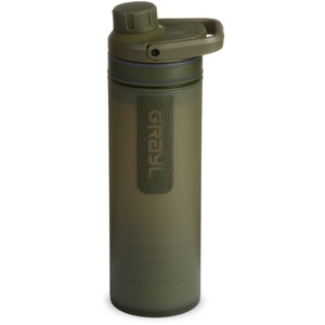 Grayl, Grayl Ultrapress Purifier Wasserfilter (Oliv), Grayl Ultrapress Purifier Wasserfilter Flasche