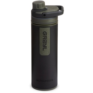 Grayl, Grayl Ultrapress Purifier Wasserfilter (Schwarz), Grayl Ultrapress Purifier Wasserfilter Flasche
