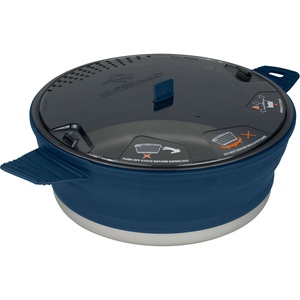 Sea to Summit, Sea to Summit X Topf (Größe 4l, blau), sea to summit Kochtopf »4.0 Litre NEW«, Aluminium-Edelstahl