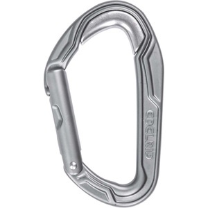 EDELRID, Edelrid Bulletproof Straight Karabiner (Grau)