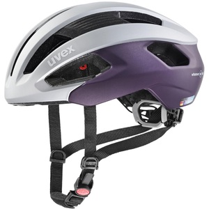 Uvex, UVEX Rise CC WE Helm Damen silber/lila 2022 52-56cm Rennvelohelme, Uvex Rise cc WE Velohelm violett