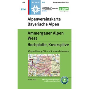 DAV, DAV AV-Karte BY 6 Ammergebirge West, DAV AV-Karte BY 6 Ammergebirge West