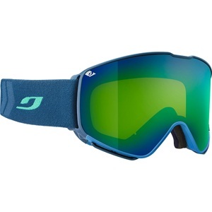 Julbo, Julbo Skibrille Quickshift OTG - Blau, Flash Grün, Julbo Quickshift OTG Spectron 3 Skibrille