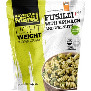 Adventure Menu, Adventure Menu Fusilli mit Spinat und Walnüssen, 