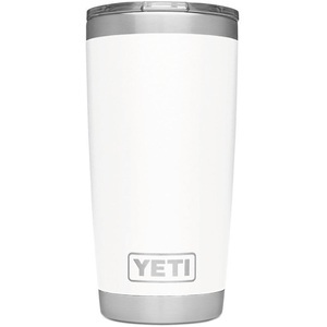 Yeti Cooling, Yeti Cooling Rambler 20oz Tumbler (Größe One Size, weiss), Yeti Coolers Rambler 20oz Tumbler