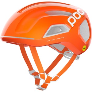 Poc, POC Ventral Tempus MIPS Helm orange 2022 M | 54-59cm Rennradhelme, POC Ventral Tempus MIPS Velohelm - Fluorescent Orange AVIP (Grössen: M (54-59 cm))