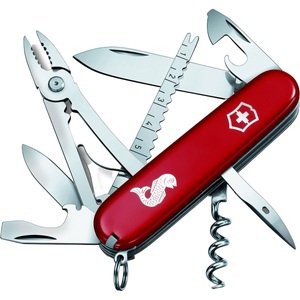 Victorinox, Victorinox Angler 1.3653.72 Schweizer Taschenmesser Anzahl Funktionen 18 Rot, Victorinox Angler Taschenmesser