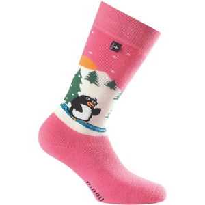 Rohner, Rohner Kinder Pinguin Socke (Größe 36, 35, 37, 38, Pink)