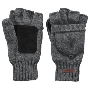 Barts, Barts Haakon Bumgloves - Holzkohle L-x, 
